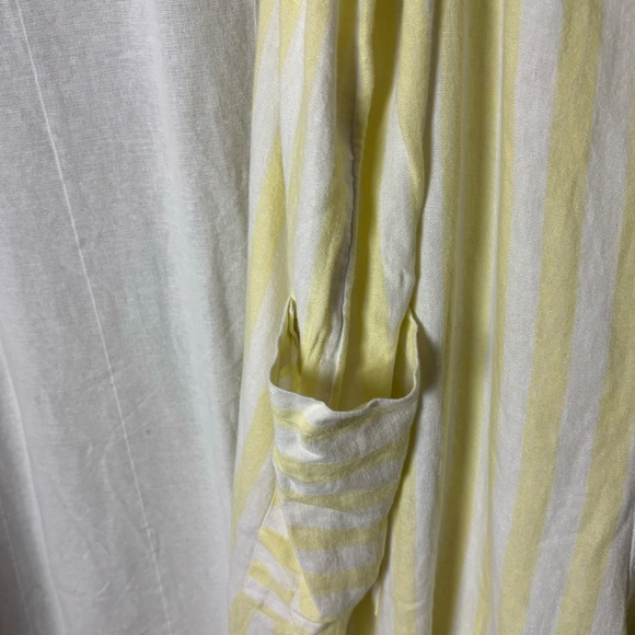 NWT Stoney Clover Lane X Target Yellow Stripe Jumpsuit Romper Women's XLarge 1X - Picture 5 of 10